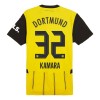 Original Fußballtrikot Borussia Dortmund Kamara 32 Heimtrikot 2024-25 Für Herren